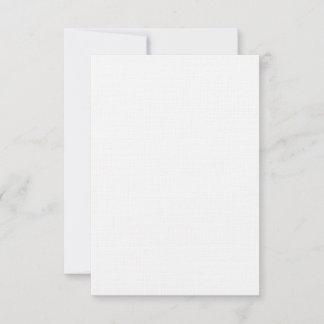 Carte de remerciements Mariage plat papier lin