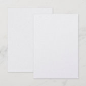 Carte de remerciements Mariage plat Pearl Shimmer (Devant / Derrière)