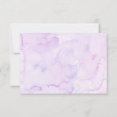 Carte De Remerciements Mariage Purple Main Squeeze Lemon (Dos)