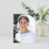 Carte De Remerciements Mariage Royal de Meghan Markle (Debout devant)