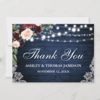 Mariage rustique bois bleu burgundy floral