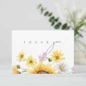 Carte De Remerciements Mariage Rustique Royal Blue Opulence (Debout devant)