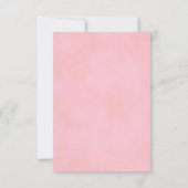 Carte De Remerciements Mariage Silver Lace Rose sur White Love & Thanks (Dos)