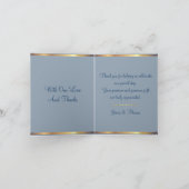 Carte De Remerciements Mariage Southern Charm (Intérieur)