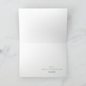 Carte de remerciements Mariage Spring Florals (Intérieur)