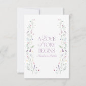 Carte De Remerciements Mariage thème livre (Dos)