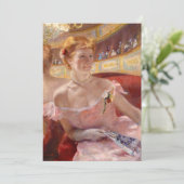 Carte De Remerciements Mary Cassatt - Femme avec collier de perle dans un (Debout devant)