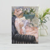 Carte De Remerciements Mary Cassatt - La Coupe du Thé (Debout devant)