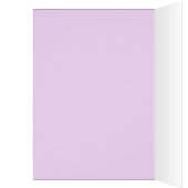 Carte de remerciements Mason Jars aux fleurs viole (Intérieur (Gauche))