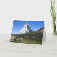 Matterhorn en Suisse Encourager Verse JW