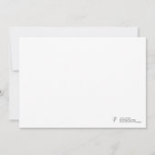 Carte De Remerciements MCM Peinture Moderne Sucettes Orange Multi (Dos)