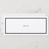 Carte de remerciements médiéval Floral Vine (Dos)