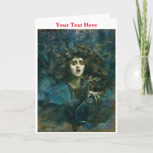 Carte De Remerciements Medusa par Alice Pike Barney