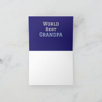 Meilleur grand-père du monde ajouter un nom texte