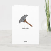 Carte De Remerciements Meilleur Ménagère (Dos)