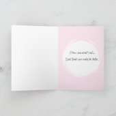 Carte De Remerciements Meilleure bientôt Funny Card Humour foncé (Intérieur)