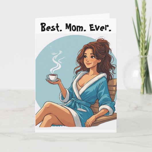 Carte De Remerciements Meilleure. Maman. Ever. (Devant)