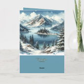 Carte De Remerciements Meilleure Santé Papi Papy (Dos)