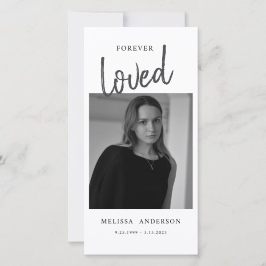 Carte De Remerciements Mémorial des funérailles du cardinal Evite (Devant)