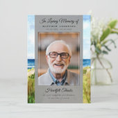 Carte De Remerciements Mémorial funéraire de la baie Ocean (Debout devant)