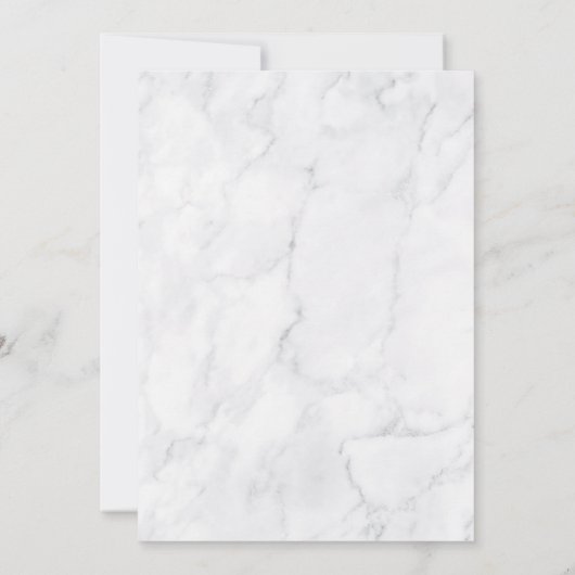 Carte De Remerciements Mémorial funéraire en marbre vert chrétien (Dos)