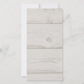 Carte De Remerciements Mémorial géométrique floral de Hydrangea Lilac (Dos)