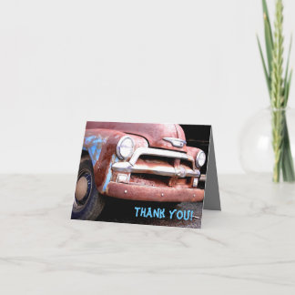 Carte De Remerciements Merci!