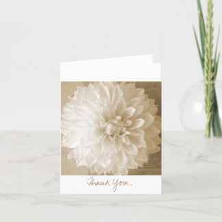 Carte De Remerciements Merci...