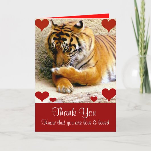 Carte De Remerciements Merci_ (Devant)