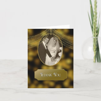 Carte De Remerciements Merci, 50e anniversaire du Mariage, Photo Insert