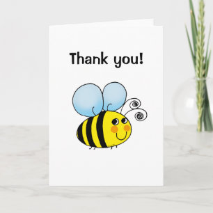 Carte De Remerciements Merci! (Bourdon)