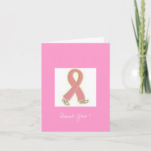 Carte De Remerciements Merci, cancer du sein