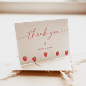 Carte de remerciements | Merci de Baby shower de f