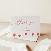 Carte de remerciements | Merci de Baby shower de f