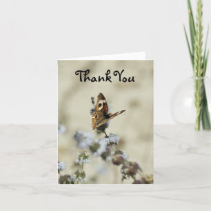 Carte De Remerciements Merci, Papillon