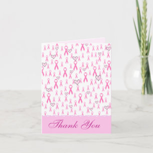 Carte De Remerciements Merci, soin rose de Rubans-Je ! _