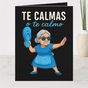 Carte De Remerciements Mère espagnole mexicaine drôle