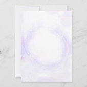 Carte De Remerciements Mermaid Queue sous la mer Anniversaire (Dos)