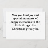 Carte De Remerciements Merry Christmas from Santa (Dos)