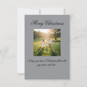 Carte De Remerciements Merry Christmas Greeting Card (Devant)