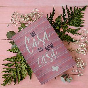 Carte De Remerciements Mi Casa Es New Casa - Texas Moving Announcement