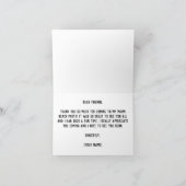 Carte De Remerciements Miami Beach (Intérieur)