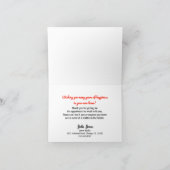 Carte de remerciements mignon de Chambre d'agent (Intérieur)