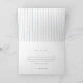 Carte De Remerciements Mignon rouillé notre petite douche de bébé de base (Intérieur)