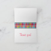 Carte De Remerciements Mignonne (Intérieur)