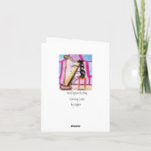 Carte De Remerciements Mildred La Fourmi 🐜 Regarde (Dos)