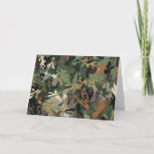 Carte De Remerciements Mimicking Nature : La science du camouflage (Dos)