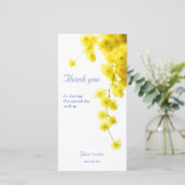 Carte De Remerciements Mimosa (Debout devant)