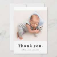 Miniature simple Bold Typographie Nouveau-né Photo