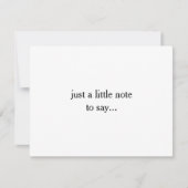 Carte De Remerciements Minimalist Ultrasound photo Baby Announcement Card (Devant)